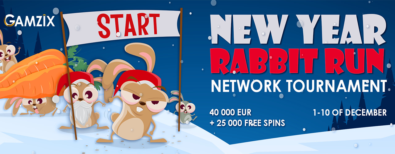NEW YEAR RABBIT RUN NETWORK TOURNAMENT